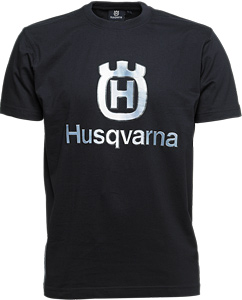 Husqvarna T-Shirt, navy - big logo en el grupo Productos forestales y para el jardín de Husqvarna / Husqvarna Ropa de trabajo/equipo / Ropa de trabajo / Accesorios con GPLSHOP (1016371)