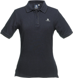 Polo shirt, navy - Lady en el grupo Productos forestales y para el jardín de Husqvarna / Husqvarna Ropa de trabajo/equipo / Ropa de trabajo / Accesorios con GPLSHOP (1016379)