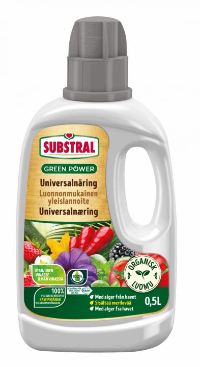 Substral Organic Nutrición Universal 500Ml 41953 en el grupo Productos forestales y para el jardín de Husqvarna / Semillas Césped y Fertilizante / Cultivo con GPLSHOP (41953)