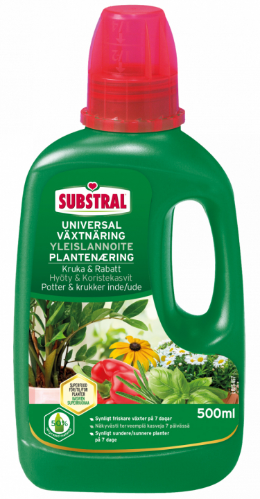 Substral Nutrición Universal 500Ml 41957 en el grupo Productos forestales y para el jardín de Husqvarna / Semillas Césped y Fertilizante / Cultivo con GPLSHOP (41957)