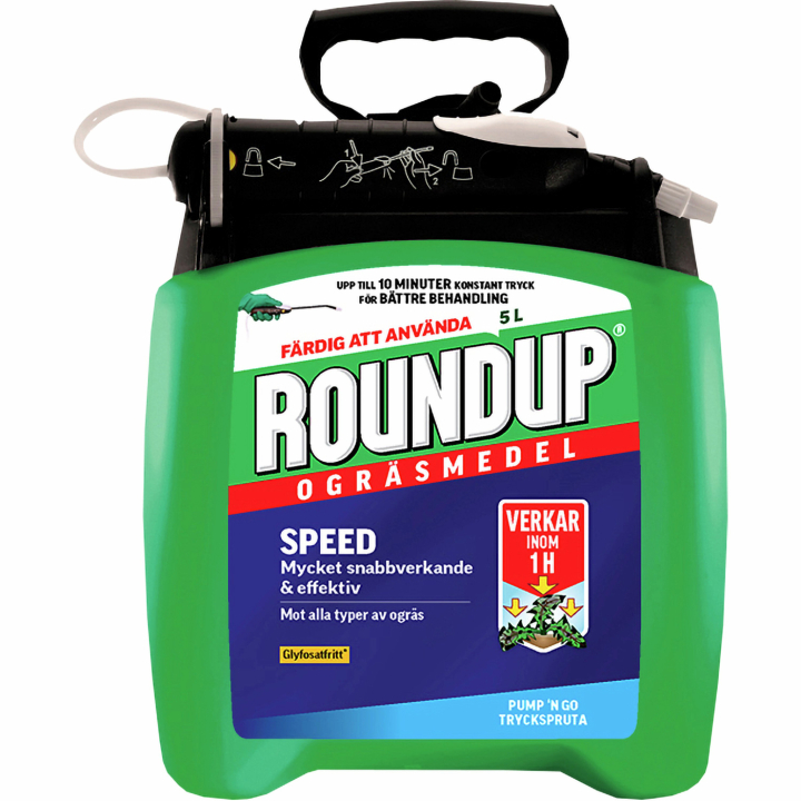 Roundup Pump'n Go 5L en el grupo Productos forestales y para el jardín de Husqvarna / Semillas Césped y Fertilizante / Cultivo con GPLSHOP (42164)