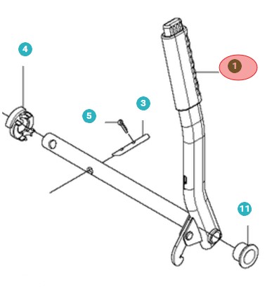 Conjunto De Palanca De Elevación 5010653-01 en el grupo  con GPLSHOP (5010653-01)