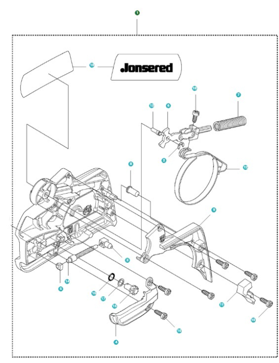 conjunto de la tapa del embrague en el grupo  con GPLSHOP (5013882-02)