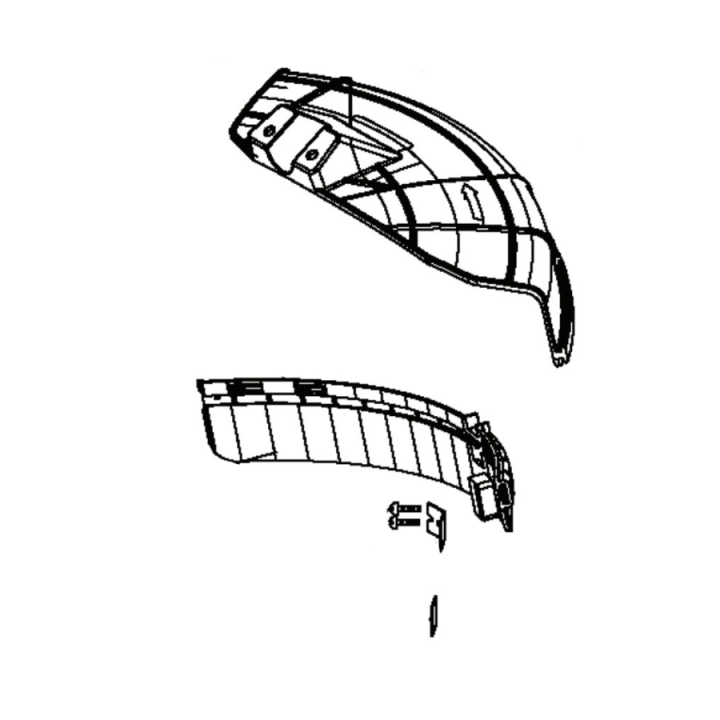 Conjunto De Protección De Seguridad Del Kit De Servicio 5014243-10 en el grupo Repuestos / Piezas de repuesto McCulloch Desbrozadora / Piezas de repuesto McCulloch B33P con GPLSHOP (5014243-10)