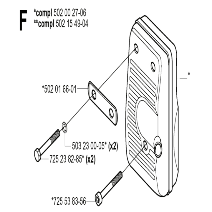 Silenciador Kpl, en el grupo  con GPLSHOP (5020027-04)