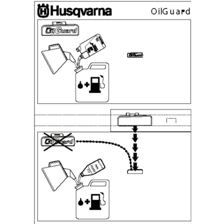 Apague el Oilguard en el grupo con GPLSHOP (5022870-04)