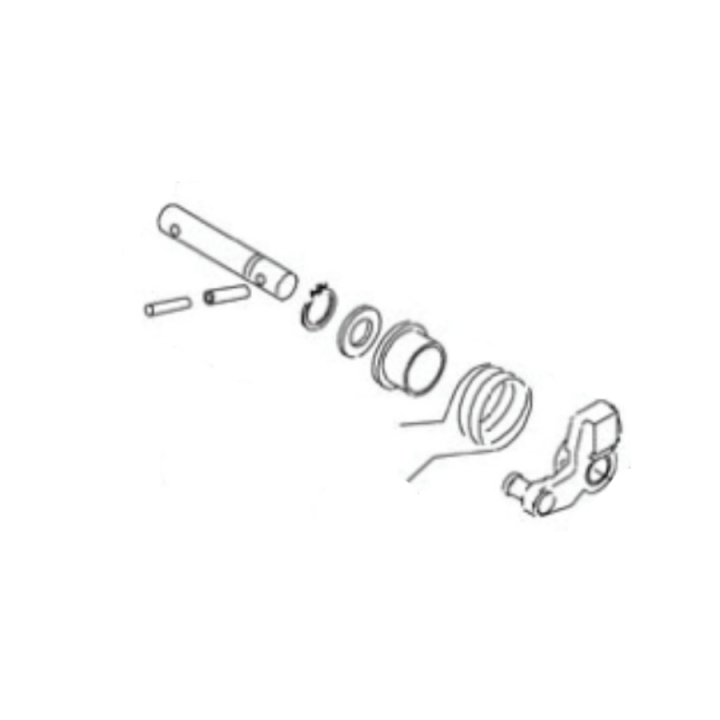 Eje de control completo en el grupo Repuestos / Piezas de repuesto Rider / Piezas de repuesto Husqvarna Rider 420 TSX AWD con GPLSHOP (5024511-01)