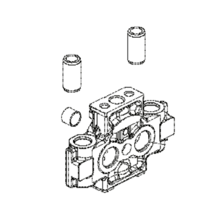 Caja central en el grupo Repuestos / Piezas de repuesto Rider / Piezas de repuesto Husqvarna Rider 420 TSX AWD con GPLSHOP (5024559-01)