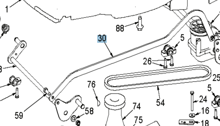 Ajuste de soporte brillante en el grupo con GPLSHOP (5032498-01)