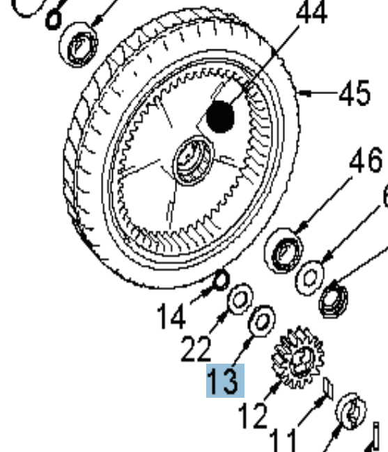 Arandela deslizante Brillante en el grupo  con GPLSHOP (5033269-01)