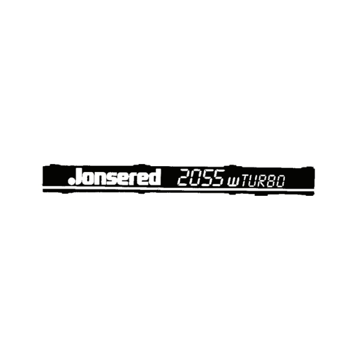 Calcomanía en el grupo Repuestos / Repuestos para Motosierras Jonsered / Piezas de repuesto Jonsered 2055 con GPLSHOP (5036943-03)