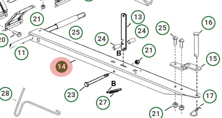 Barra De Remolque 5037683-01 en el grupo  con GPLSHOP (5037683-01)