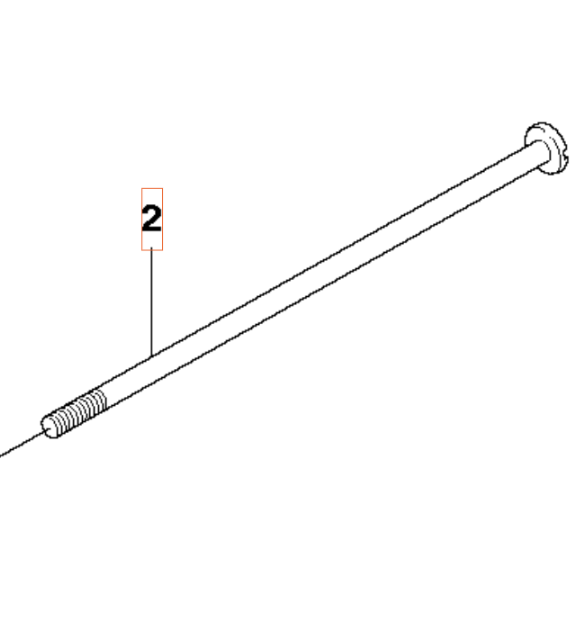 Tornillo M5X192 en el grupo  con GPLSHOP (5055303-11)