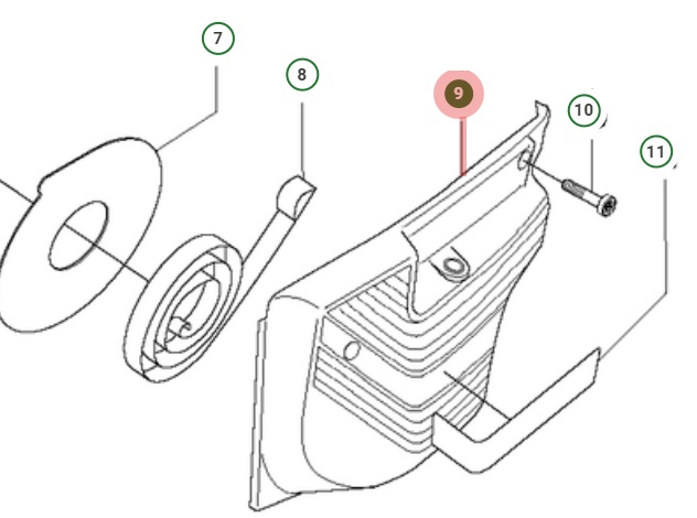 Cubierta De Arranque 5062558-02 en el grupo  con GPLSHOP (5062558-02)