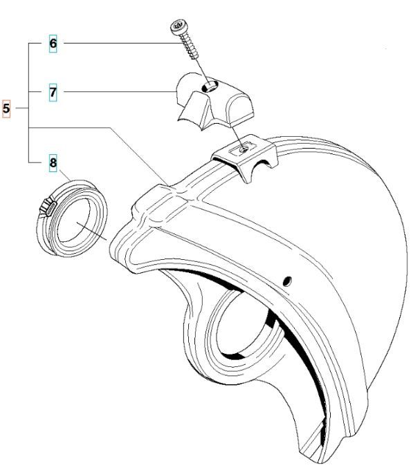 Protección contra explosiones Kpl Chrome 12 en el grupo  con GPLSHOP (5063405-01)
