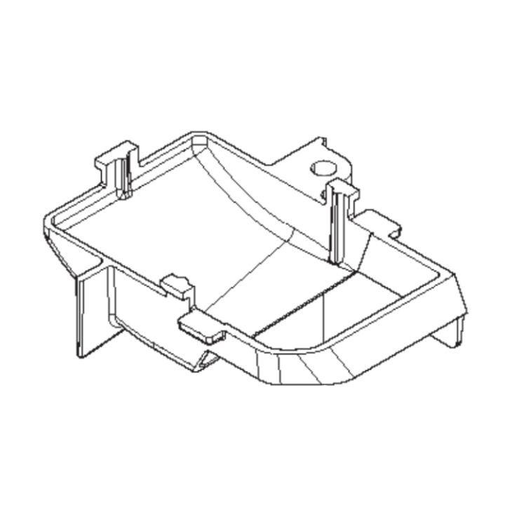 Deflector en el grupo Repuestos / Piezas de repuesto Cortasetos / Piezas de repuesto Husqvarna 226HD75S con GPLSHOP (5066571-01)