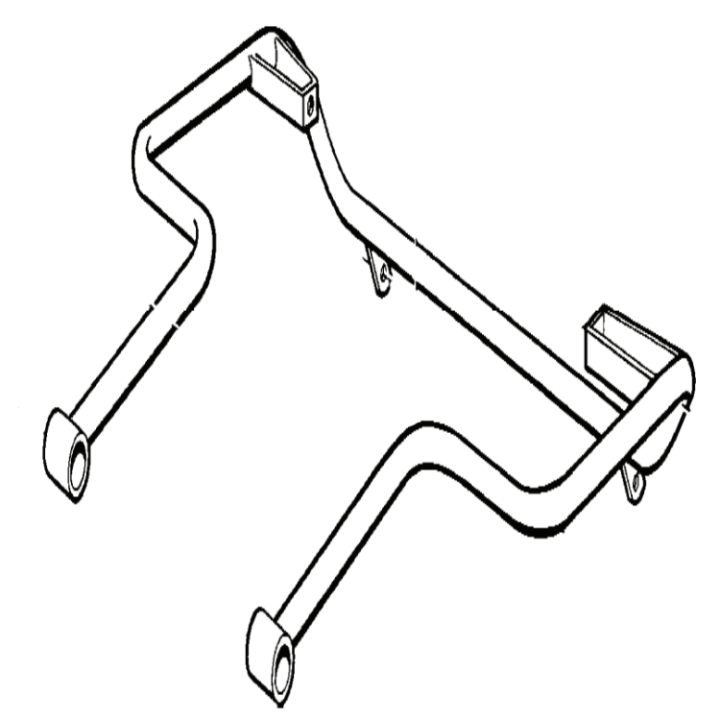 tubo protector en el grupo Repuestos / Piezas de repuesto Rider / Piezas de repuesto Husqvarna Rider 850HST con GPLSHOP (5069102-01)