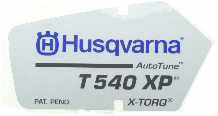 Calcomanía 5069419-01 en el grupo Repuestos / Piezas de repuesto Motosierras / Piezas de repuesto Husqvarna T540XP con GPLSHOP (5069419-01)