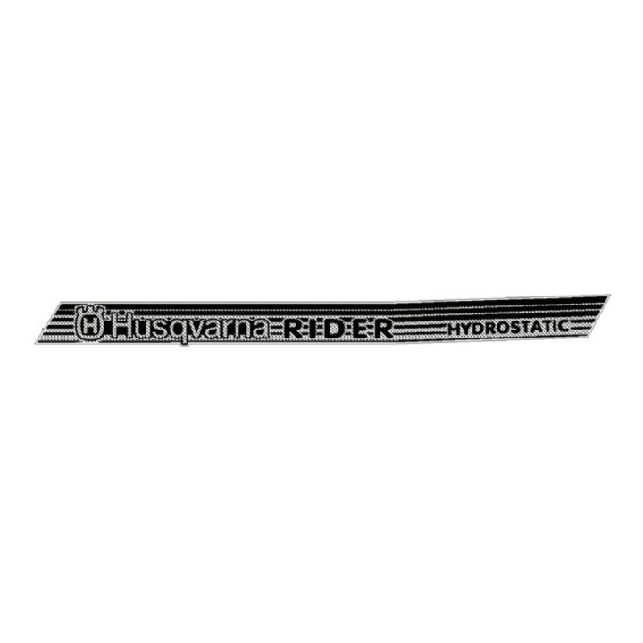 Calcomanía Heno, Campana, 5069977-02 en el grupo Repuestos / Piezas de repuesto Gräsklippare / Piezas de repuesto Husqvarna Rider / Piezas de repuesto Rider Proflex 20 con GPLSHOP (5069977-02)
