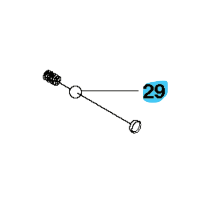 Bola De Fricción 5210655-01 en el grupo  con GPLSHOP (5210655-01)