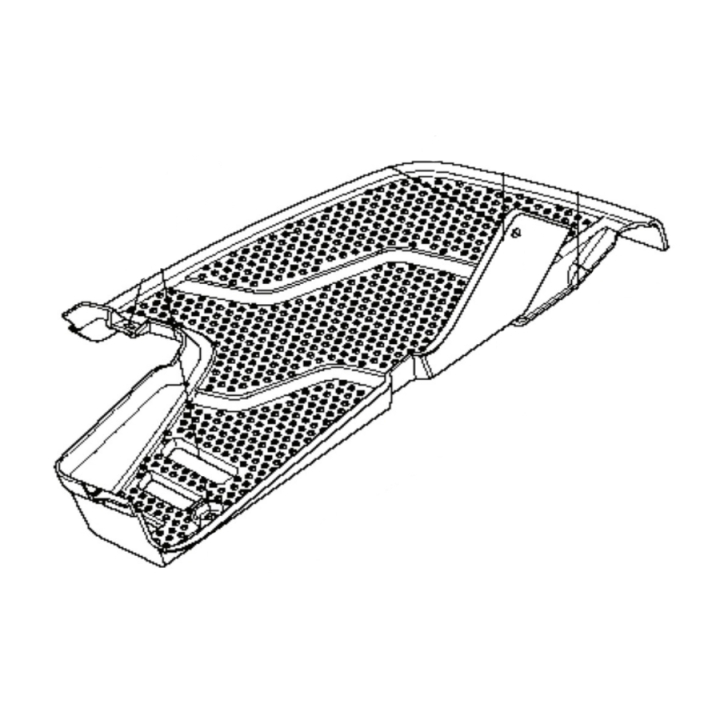 Placa de pie en el grupo Repuestos / Piezas de repuesto Rider / Piezas de repuesto Husqvarna Rider 115C con GPLSHOP (5218891-01)