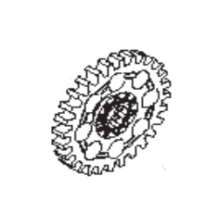 Engranaje en el grupo Repuestos / Piezas de repuesto Rider / Piezas de repuesto Husqvarna Rider 318X con GPLSHOP (5225389-01)