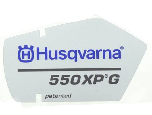 Calcomanía 550 XPG 5230832-04 en el grupo Repuestos / Piezas de repuesto Motosierras / Piezas de repuesto Husqvarna 550XP/G/Triobrake con GPLSHOP (5230832-04)