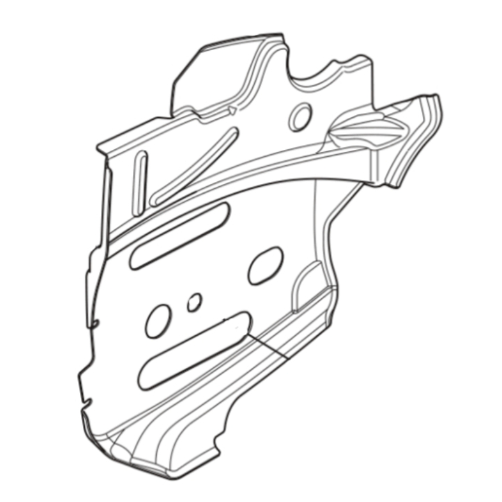 Placa Guía De Cadena 564Xpg en el grupo  con GPLSHOP (5298298-01)