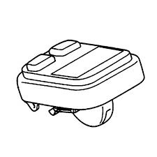 Panel De Control Pequeño 2Btn Bt Cs 5298674-01 en el grupo Repuestos / Piezas de repuesto Motosierras / Piezas de repuesto Husqvarna T542i XPG con GPLSHOP (5298674-01)