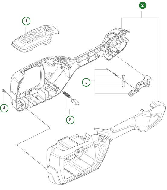 Conjunto de vivienda L&R 5299060-01 en el grupo Repuestos / Piezas de repuesto Desbrozadora / Piezas de repuesto Husqvarna 215iL con GPLSHOP (5299060-01)