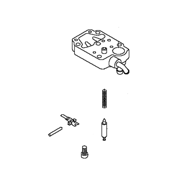 Carcasa de bomba 5310086-63 en el grupo Repuestos / Piezas de repuesto Desbrozadora / Piezas de repuesto Husqvarna 524R con GPLSHOP (5310086-63)