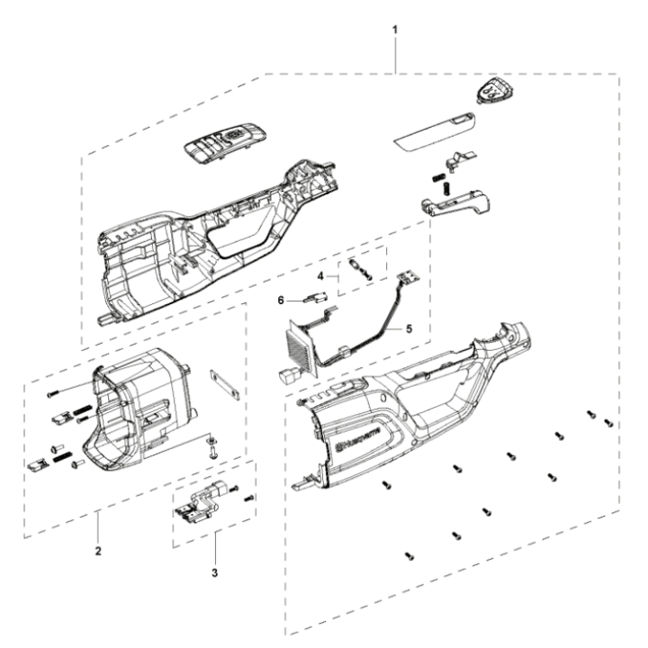Cubrir en el grupo Repuestos / Piezas de repuesto Cortasetos / Piezas de repuesto Husqvarna 120iTK4-H con GPLSHOP (5311467-04)