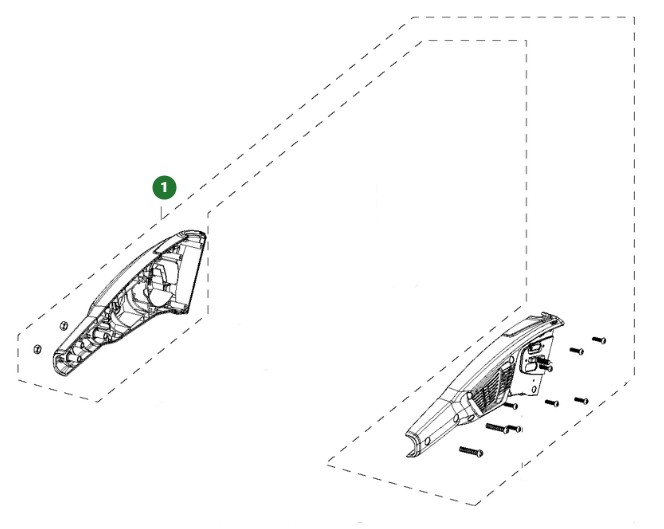 Cubrir en el grupo Repuestos / Piezas de repuesto Cortasetos / Piezas de repuesto Husqvarna 120iTK4-H con GPLSHOP (5311467-14)