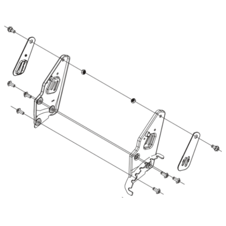 Conjunto de soporte de manija 5311467-48 en el grupo  con GPLSHOP (5311467-48)