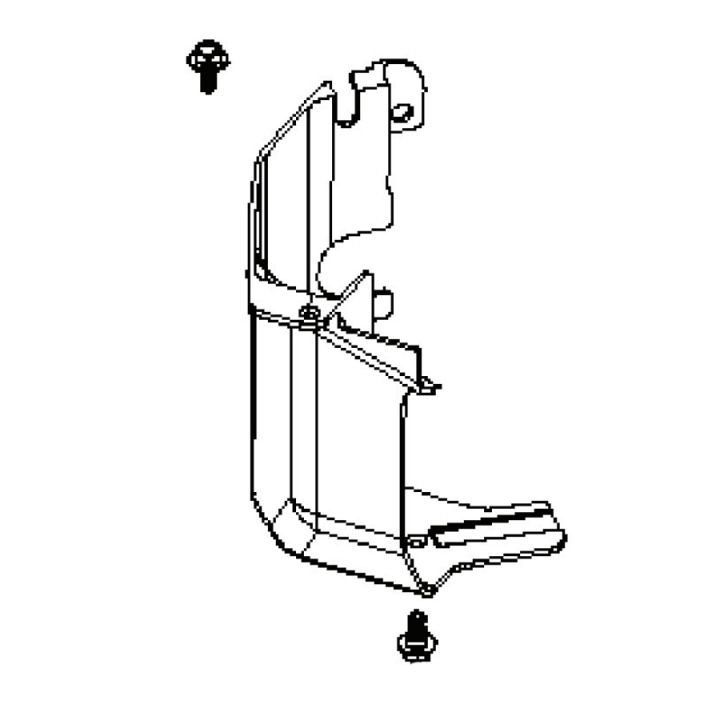 Deflector en el grupo Repuestos / Piezas de repuesto Rider / Piezas de repuesto Husqvarna Rider 214TC con GPLSHOP (5311469-99)