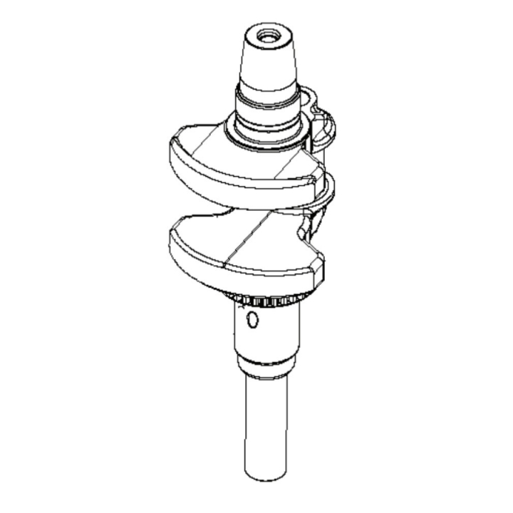 Cigüeñal en el grupo Repuestos / Piezas de repuesto Rider / Piezas de repuesto Husqvarna Rider 214TC con GPLSHOP (5311471-05)
