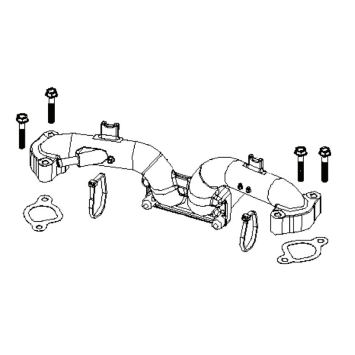 Conjunto de tubería en el grupo Repuestos / Piezas de repuesto Rider / Piezas de repuesto Husqvarna Rider 214TC con GPLSHOP (5311471-11)