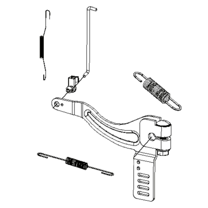 Conjunto del acelerador en el grupo Repuestos / Piezas de repuesto Rider / Piezas de repuesto Husqvarna Rider 214T con GPLSHOP (5311471-44)