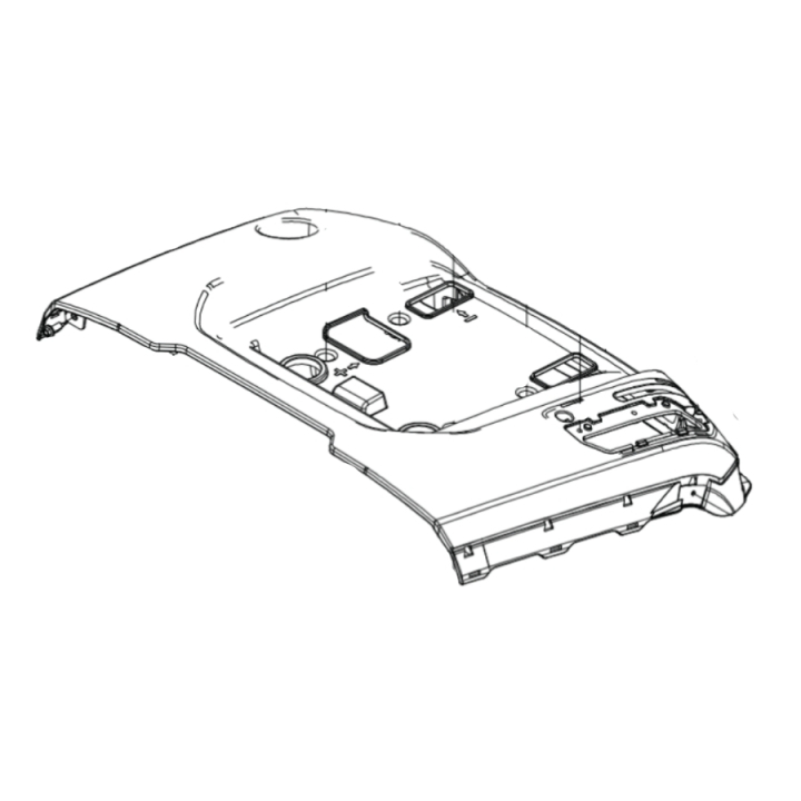 Guardabarros trasero 5311476-23 en el grupo Repuestos / Piezas de repuesto Tractores / Piezas de repuesto Husqvarna TC 114 con GPLSHOP (5311476-23)