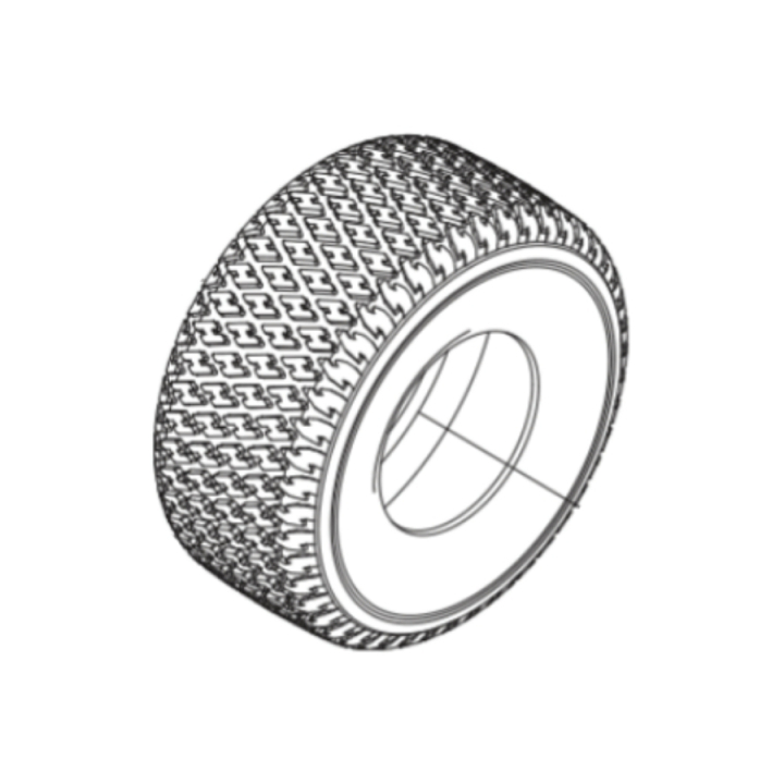 Neumático trasero 18x8,5-8