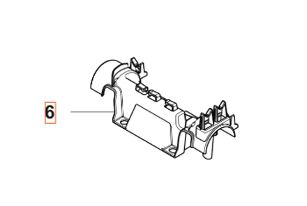 Gestión de cables de soporte en el grupo Repuestos Robots Cortacésped / Piezas de repuesto Husqvarna Automower® 450X Nera / Automower 450X Nera - 2023 con GPLSHOP (5312266-01)