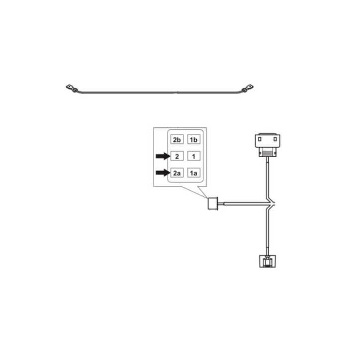 Cableado de luz de cabina P500 en el grupo  con GPLSHOP (5312641-01)