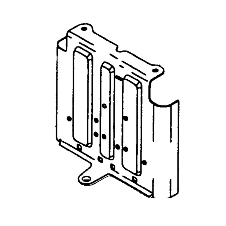 Placa Trasera 5321278-80 en el grupo Repuestos / Piezas de repuesto Gräsklippare / Piezas de repuesto Husqvarna Traktorer / Piezas de repuesto LT & LTH / Piezas de repuesto Husqvarna LT100, LT112 & LT120 con GPLSHOP (5321278-80)