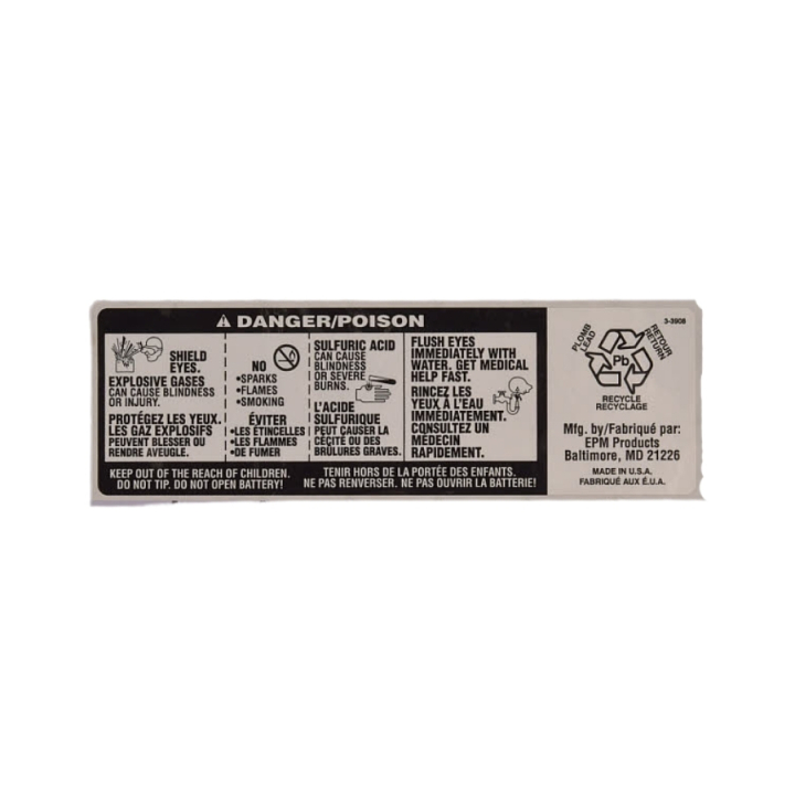Calcomanía 5321450-05 en el grupo Repuestos / Piezas de repuesto Tractores / ➤Piezas de repuesto LR / Piezas de repuesto Husqvarna LRH 130 con GPLSHOP (5321450-05)