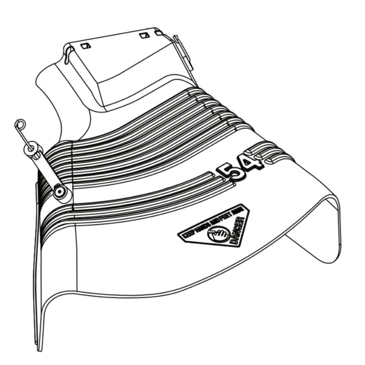 Deflector 5324154-66 en el grupo  con GPLSHOP (5324154-66)