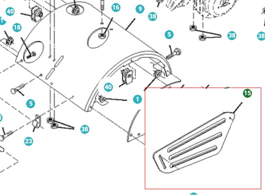Pantalla Derecha 5324404-50 en el grupo con GPLSHOP (5324404-50)