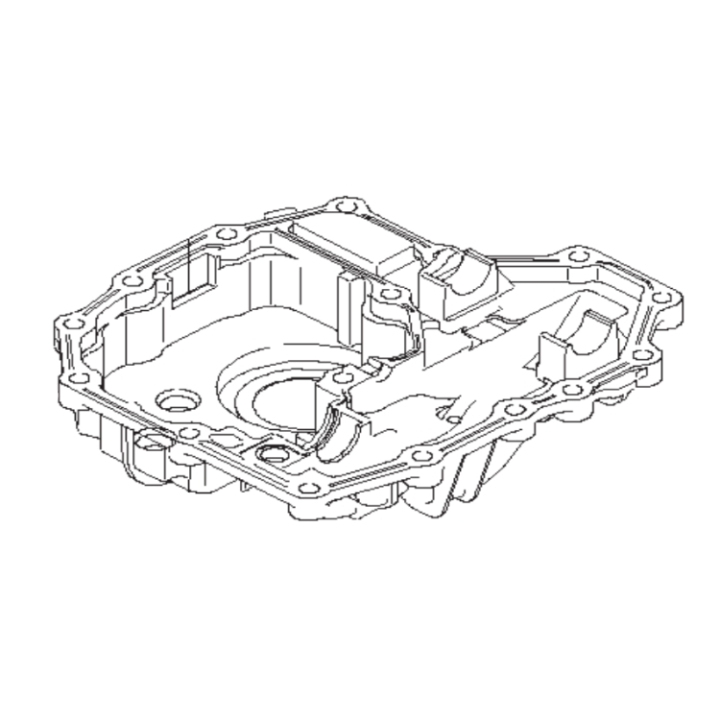 Casa Vxl-, Inferior en el grupo Repuestos / Piezas de repuesto Rider / Piezas de repuesto Husqvarna Rider 316TX con GPLSHOP (5354028-45)