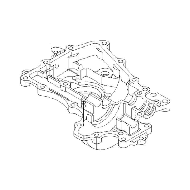 Casa inferior en el grupo Repuestos / Piezas de repuesto Rider / Piezas de repuesto Husqvarna Rider 850HST con GPLSHOP (5354147-83)