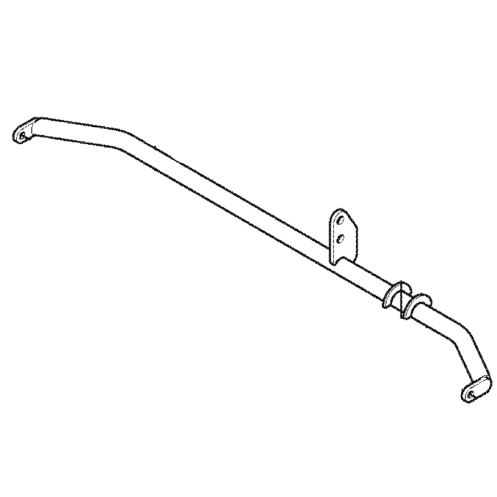 Tubo transversal delantero del puntal, Kpl en el grupo  con GPLSHOP (5354306-01)