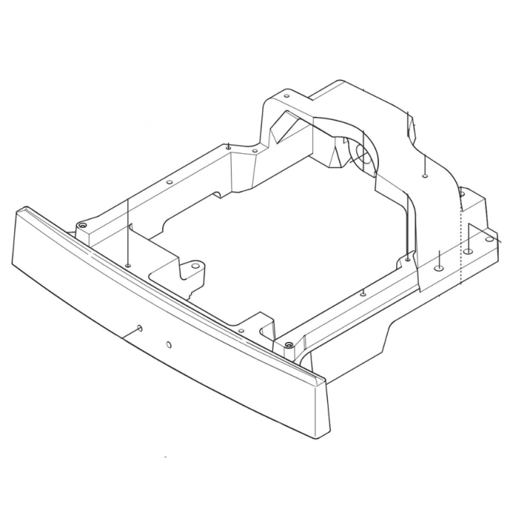 Consola en el grupo Repuestos / Piezas de repuesto Rider / Piezas de repuesto Husqvarna Rider Proflex 21 AWD con GPLSHOP (5354855-01)